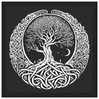 Symbolic Celtic Tree of Life design representing ancestry and unity