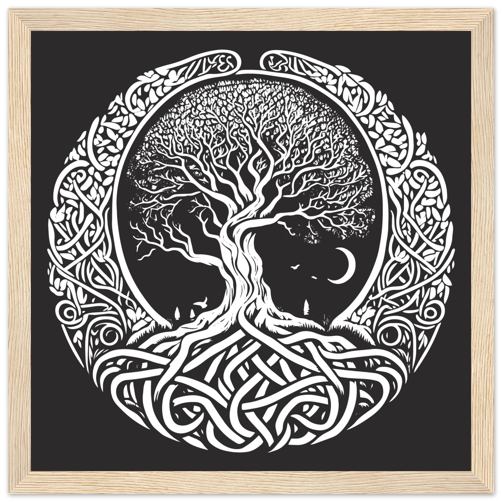Celtic Tree of Life Print — Crann Bethadh | Irish Art