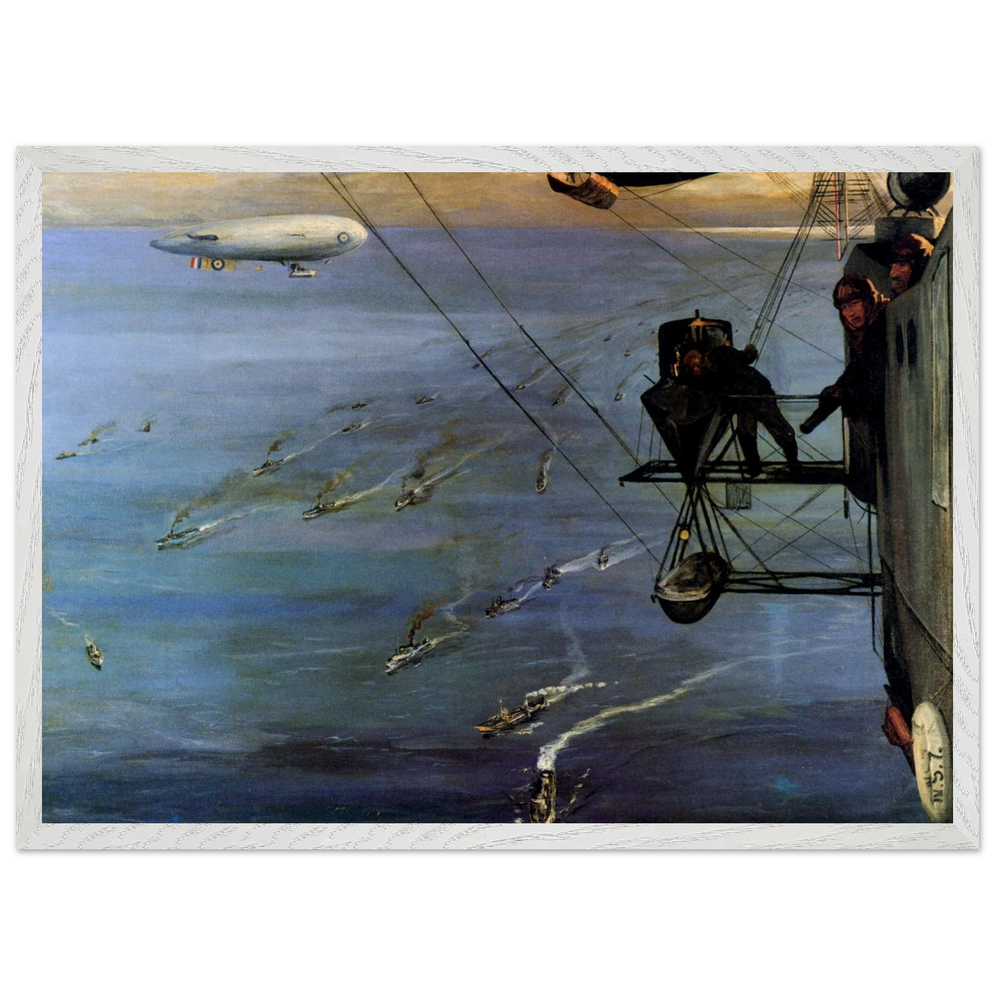 A Convoy, North Sea (1918) – John Lavery Art Print