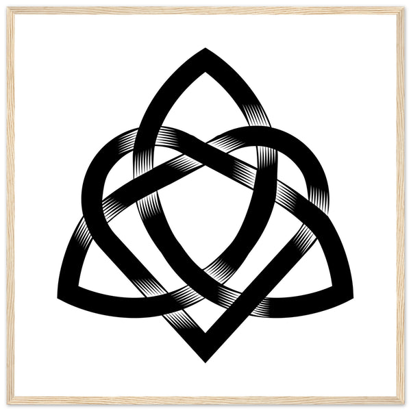 Celtic Heart Knot Art Print