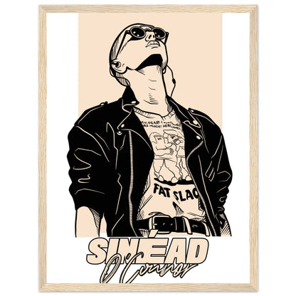 Sinead O'Connor Framed Wall Art Print – Irish wall art print | Buy Irish Art