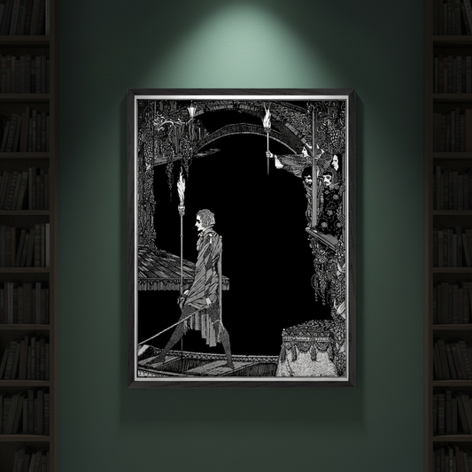 Myself No Power (1923) – Harry Clarke | Poe's William Wilson