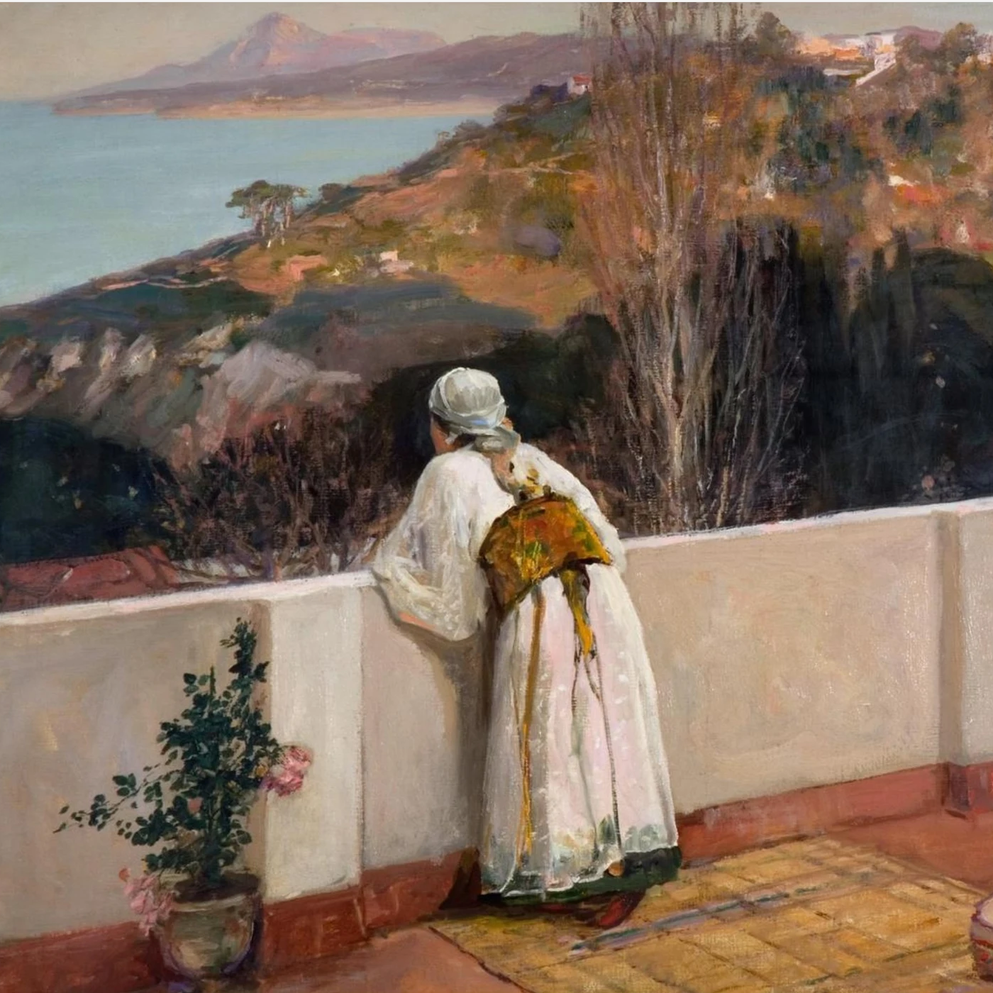 Evening, Tangier by Sir John Lavery, Collector’s Edition Irish art print, unframed on archival matte fine art paper.