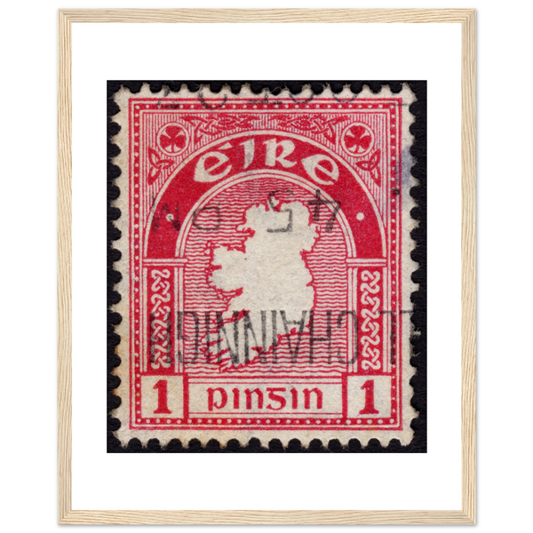 Irischer Briefmarkendruck