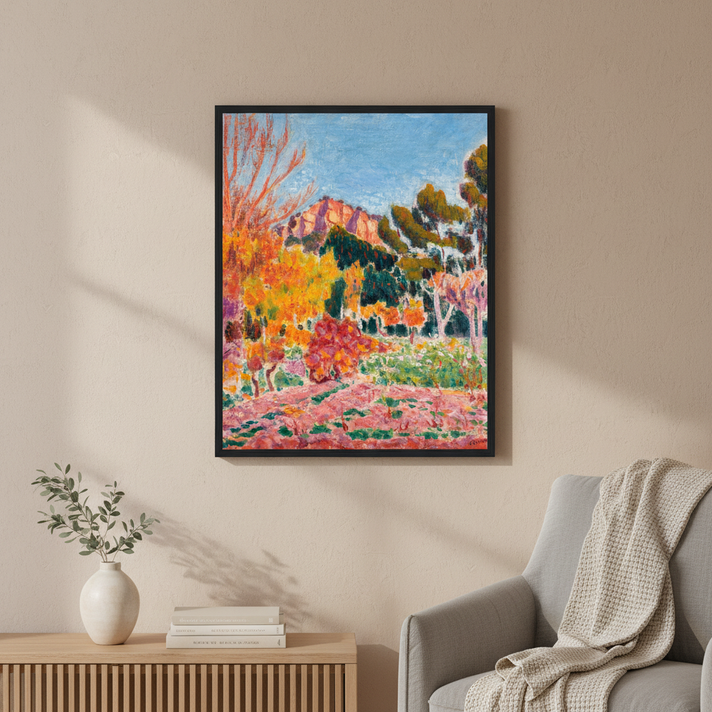 Roderic O'Conor Landscape at Cassis – Mediterranean Print