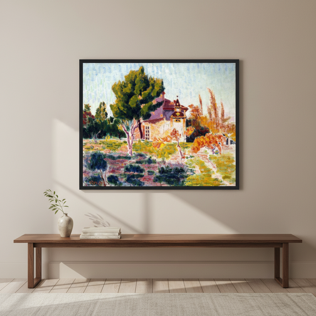 Roderic O'Conor Art Print | La Rose du Ciel, Cassis