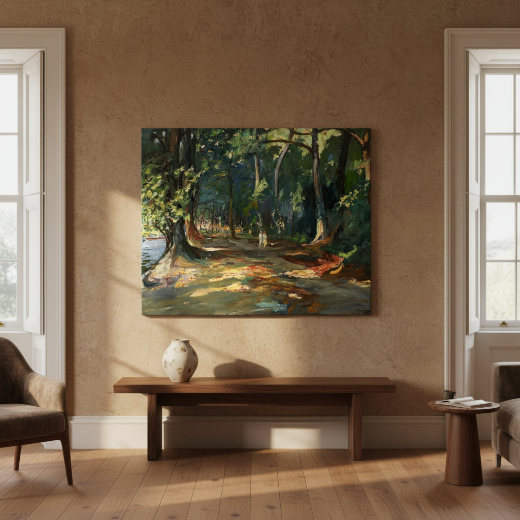 The Path by the River, Maidenhead – John Lavery (view 4)