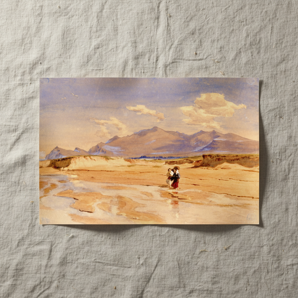 Muiríoch Beach, Corca Dhuibhne – F.W. Burton