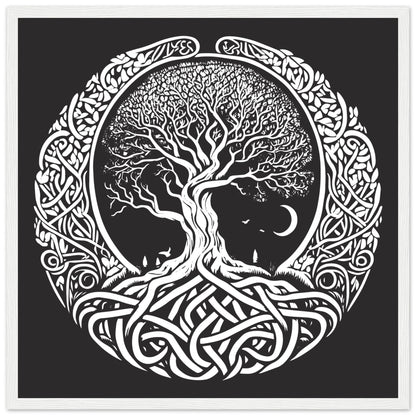 Celtic Tree of Life Print – sacred symbol of strength and harmony
