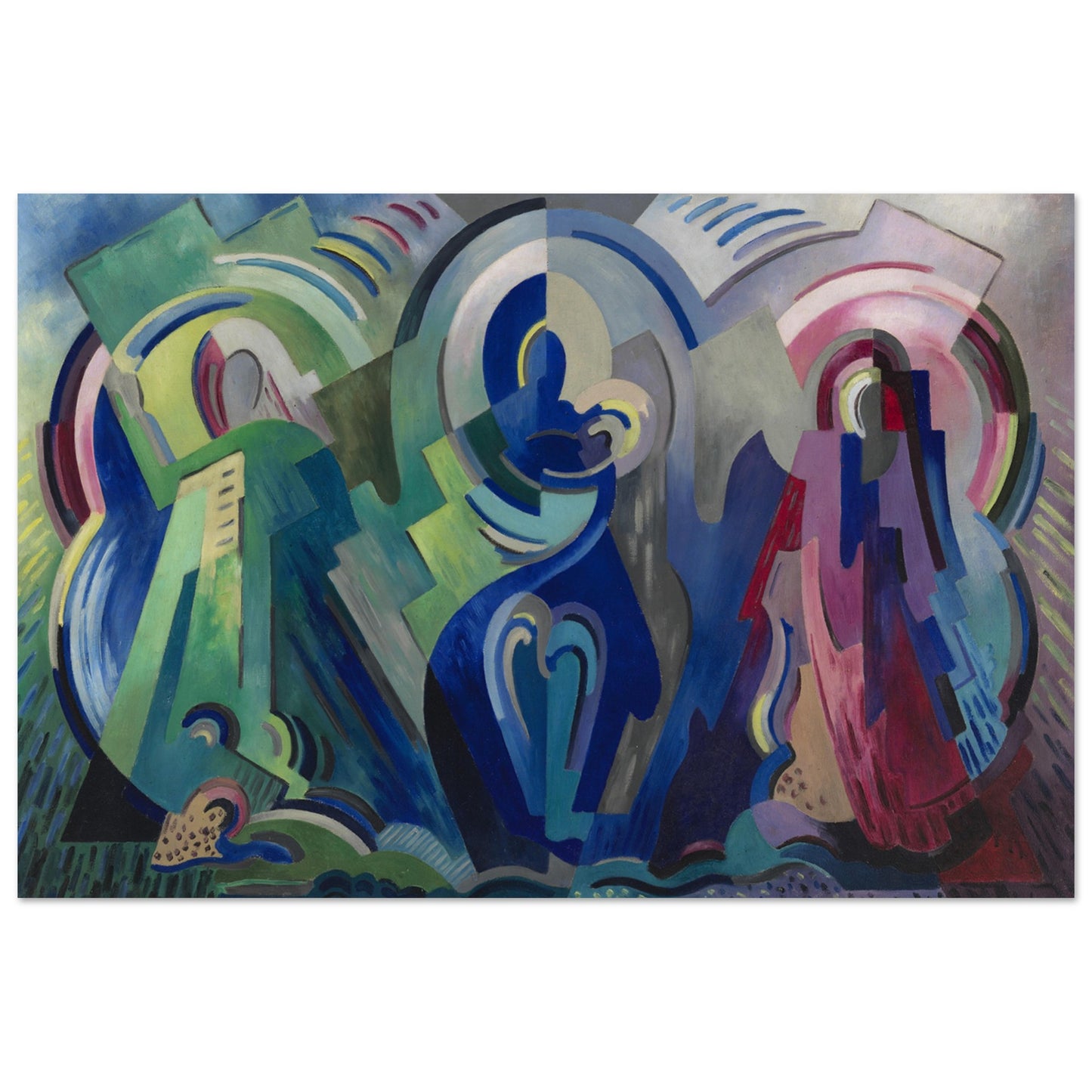 The Virgin of Éire by Mainie Jellett – unframed museum-quality Irish Modernist art print