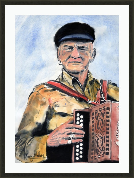 The King of Tory Island Patsy Dan Rogers Art Print