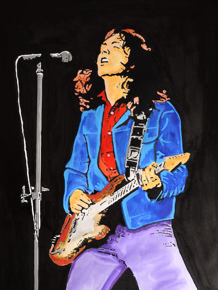 Rory Gallagher Original Painting