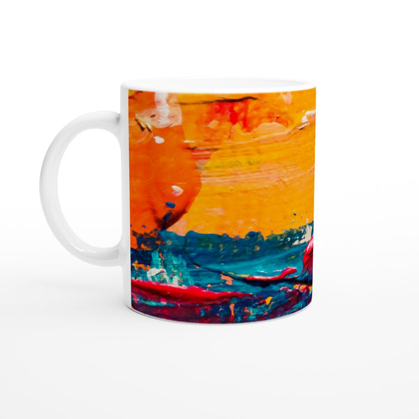 Vibrant Multicolour Abstract Mug
