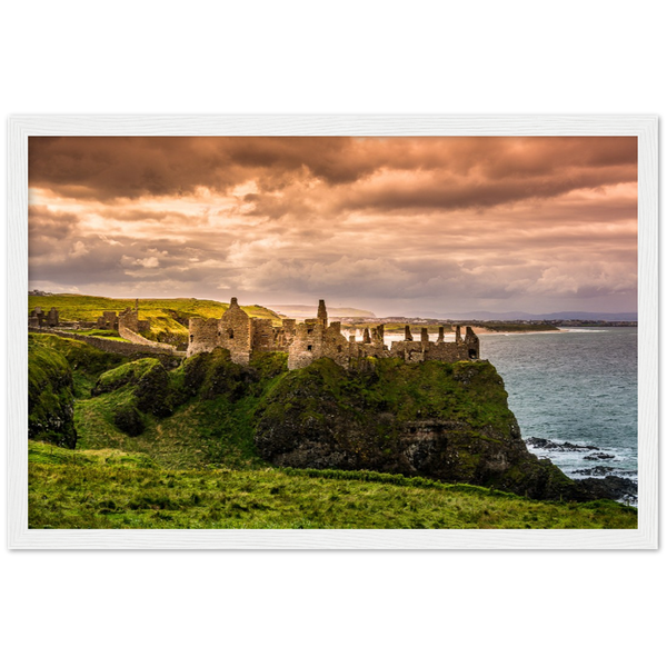 Dunluce Castle Framed Photography Print